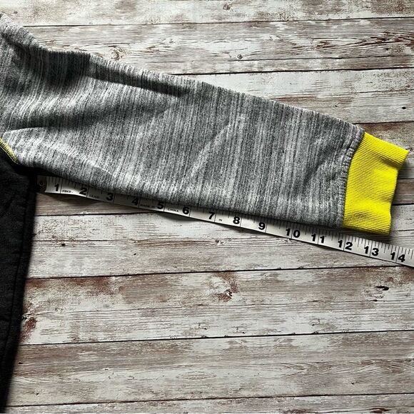 Jumping Beans Hot Wheels Collectible Fleece Graphic Hoodie Grey Yellow Size 8 - Picture 7 of 8